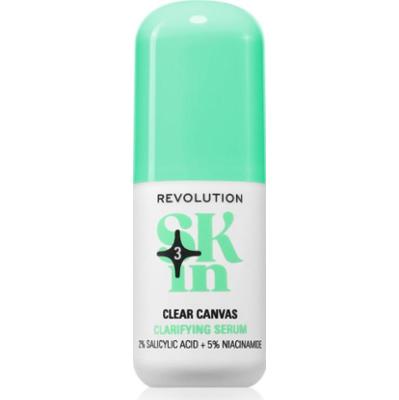 Revolution Skincare Clearly Clarify 5% Niacinamide & 2% Salicylic Clarifying Serum serum wygładzająco-złuszczające z niacynamidem 30 ml
