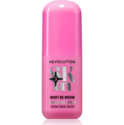 Revolution Skincare Go Gentle Vegan Snail Mucin Soothing Serum serum łagodzące o działaniu nawilżającym 30 ml