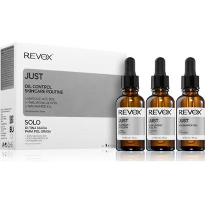 Revox B77 JUST Oil Control Skincare Routine zestaw do skóry tłustej