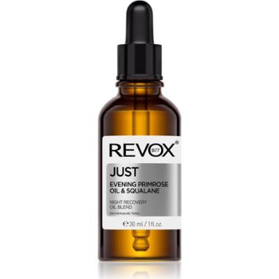 Revox B77 JUST Evening Primrose Oil & Squalane regenerujący olejek na noc odnawiający barierę ochronną skóry 30 ml