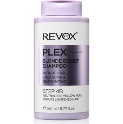 Revox B77 PLEX Blonde Boost Shampoo. Step 4B szampon neutralizujący żółte odcienie do włosów blond 260 ml