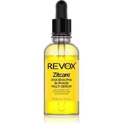 Revox B77 Zitcare AHA BHA PHA Bi-Phase Multi Serum serum dwufazowe dla wygładzonej i zmatowionej cery 30 ml