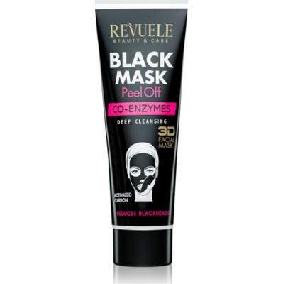 Revuele Black Mask Peel Off Co-Enzymes maska złuszczająca przeciw zaskórnikom 80 ml