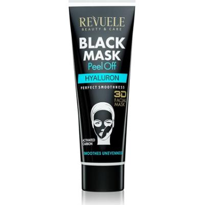 Revuele Black Mask Peel Off Hyaluron maseczka oczyszczająca peel-off z aktywnym węglem 80 ml