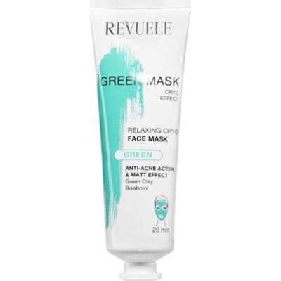 Revuele Green Mask Cryo Effect maseczka oczyszczająca matująca przeciw niedoskonałościom skóry 80 ml