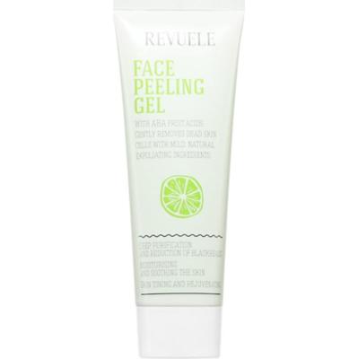 Revuele Face Peeling Gel AHA Fruit Acids oczyszczający peeling do twarzy przeciw zaskórnikom 80 ml