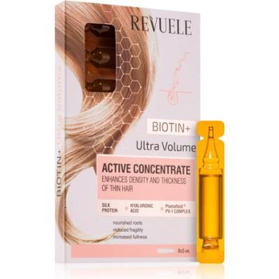 Revuele Active Hair Concentrate Biotin+ Ultra Volume ampułki do zwiększenia objętości włosów 8x5 ml