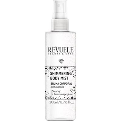 Revuele Shimmering Body Mist mgiełka rozświetlająca do ciała odcień Silver 200 ml
