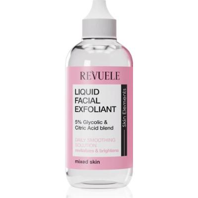 Revuele Liquid Facial Exfoliant 5% Glycolic + Citric Acid blend serum peelingujące o działaniu złuszczającym do skóry mieszanej 125 ml
