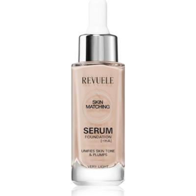 Revuele Serum Foundation [+HA] podkład nawilżający do ujednolicenia kolorytu skóry odcień Very Light 30 ml
