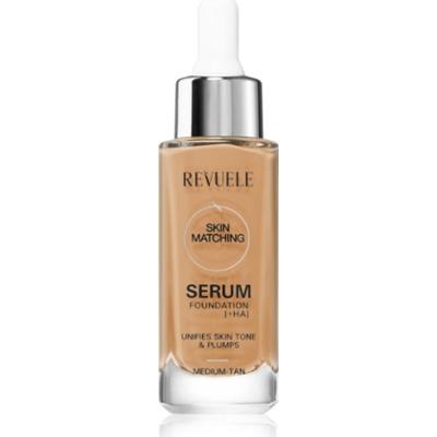 Revuele Serum Foundation [+HA] podkład nawilżający do ujednolicenia kolorytu skóry odcień Medium-Tan 30 ml