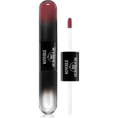 Revuele 2IN1 Lip Gloss & Oil błyszczyk do ust 2 w 1 odcień 09 7 ml