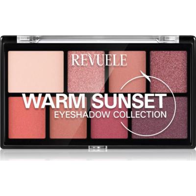 Revuele Eyeshadow Collection paleta cieni do powiek odcień Warm Sunset 15 g