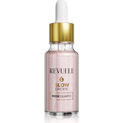 Revuele Glow Drops Rose Quartz serum rozświetlające do ciała i twarzy 20 ml