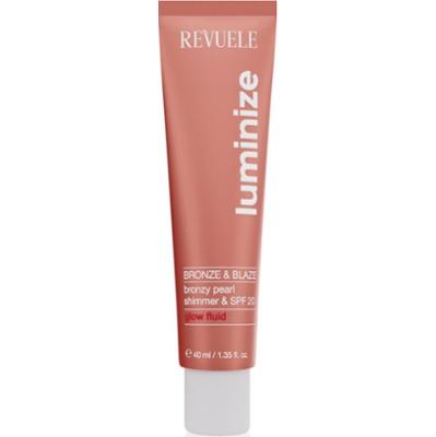 Revuele Luminize fluid rozświetlający SPF 20 odcień Bronze & Blaze 40 ml