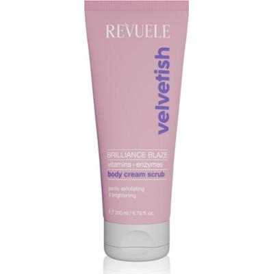 Revuele Velvetish Brilliance Blaze Body Cream Scrub rozjaśniający peeling do ciała 200 ml