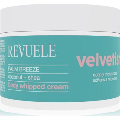 Revuele Velvetish Palm Breeze Body Whipped Cream nawilżający krem do ciała Coconut + Shea 300 ml