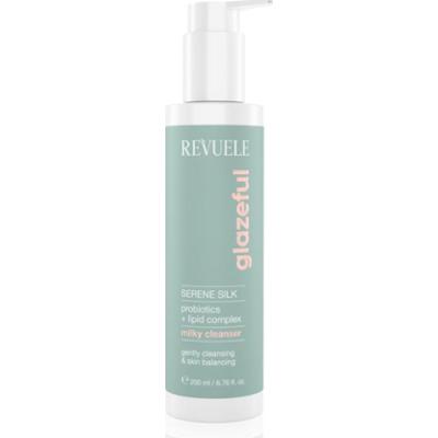 Revuele Glazeful Milky Cleanser Serene Silk delikatne mleczko oczyszczające o działaniu uspokajającym 200 ml