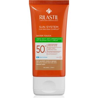 Rilastil Sun System Water Touch ochronny krem tonujący do twarzy do skóry tłustej i mieszanej SPF 50+ 50 ml