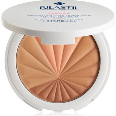 Rilastil Difesa Make Up Glow rozświetlający puder brązujący 12 g