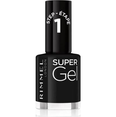 Rimmel Super Gel hybrydowy lakier do paznokci bez użycia lampy UV/LED odcień 070 Black Obsession 12 ml