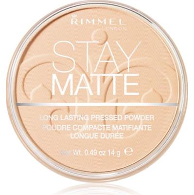 Rimmel Stay Matte puder odcień 001 Transparent 14 g