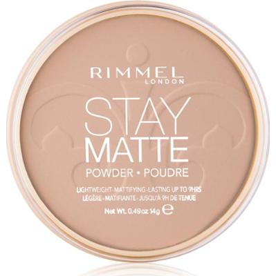 Rimmel Stay Matte puder odcień 005 Silky Beige 14 g