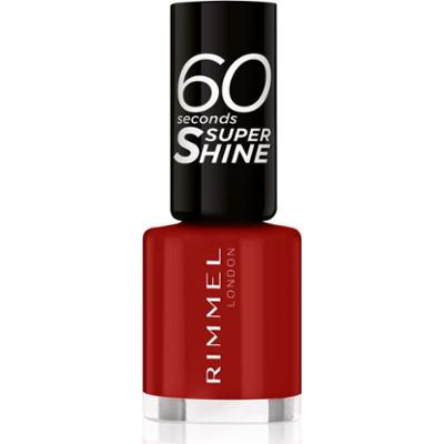 Rimmel 60 Seconds Super Shine lakier do paznokci odcień 315 Queen Of Tarts 8 ml