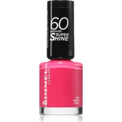 Rimmel 60 Seconds By Rita Ora lakier do paznokci odcień 322 Neon Fest 8 ml