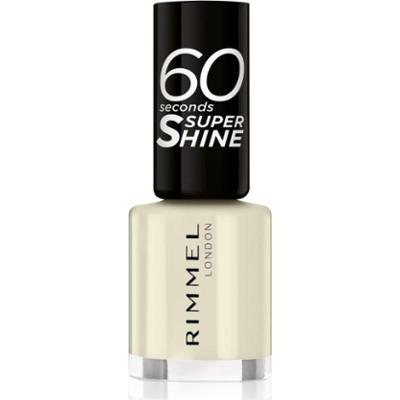 Rimmel 60 Seconds Super Shine lakier do paznokci odcień 730 Silver Bullet 8 ml