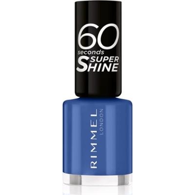 Rimmel 60 Seconds Super Shine lakier do paznokci odcień 828 Danny Boy Blue! 8 ml