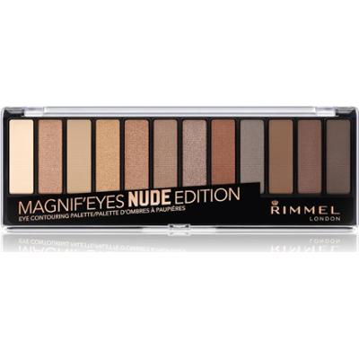 Rimmel Magnif’ Eyes paleta cieni do powiek odcień 001 Nude Edition 14.16 g