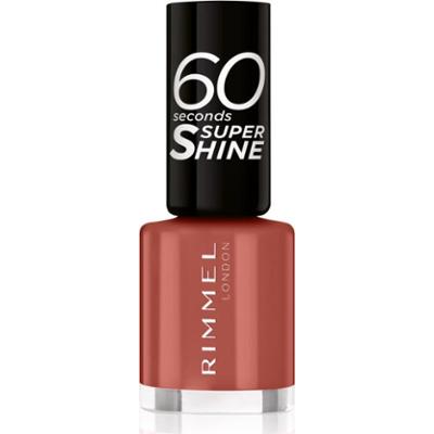 Rimmel 60 Seconds Super Shine lakier do paznokci odcień 707 Tan-A-Cotta 8 ml