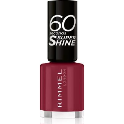 Rimmel 60 Seconds Super Shine lakier do paznokci odcień 710 Oh My Cherry 8 ml