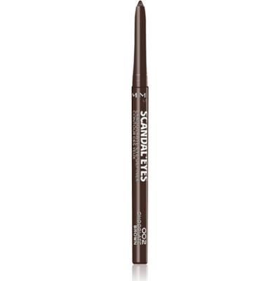 Rimmel Scandal'Eyes automatyczna kredka do powiek odcień 002 Chocolate Brown 0.35 g