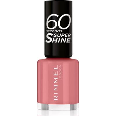 Rimmel 60 Seconds Super Shine lakier do paznokci odcień 235 Preppy In Pink 8 ml
