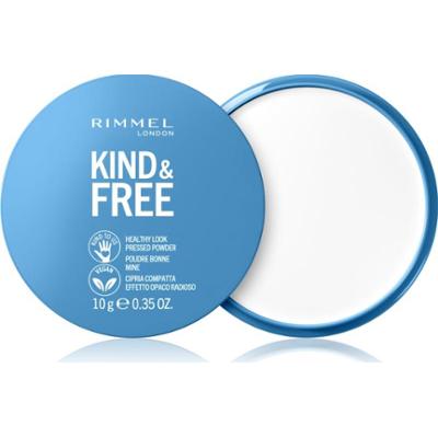 Rimmel Kind & Free Pressed Powder puder matujący odcień 01 Translucent 10 g