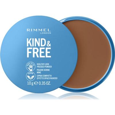 Rimmel Kind & Free Pressed Powder puder matujący odcień 50 Deep 10 g