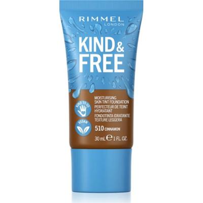 Rimmel Kind & Free Moisturising Skin Tint lekki podkład nawilżający odcień 510 Cinnamon 30 ml