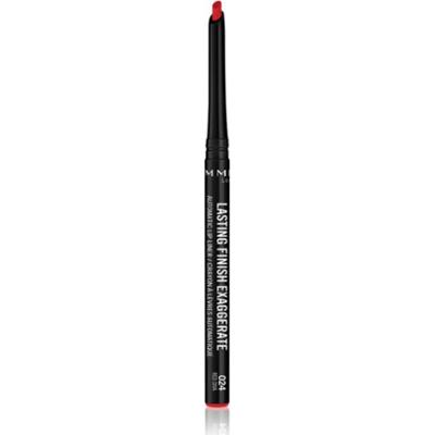 Rimmel Lasting Finish Exaggerate automatyczna konturówka do ust odcień 024 Red Diva 0,25 g