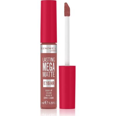 Rimmel Lasting Mega Matte lekka matowa szminka w płynie 16 godz. odcień Pink Blink 7,4 ml