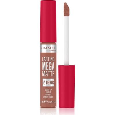 Rimmel Lasting Mega Matte lekka matowa szminka w płynie 16 godz. odcień Be My Baby 7,4 ml