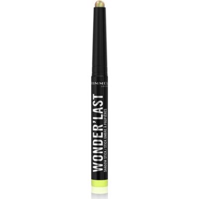 Rimmel Wonder'Last cienie do powiek w kredce odcień 008 Galactic Green 1.64 g