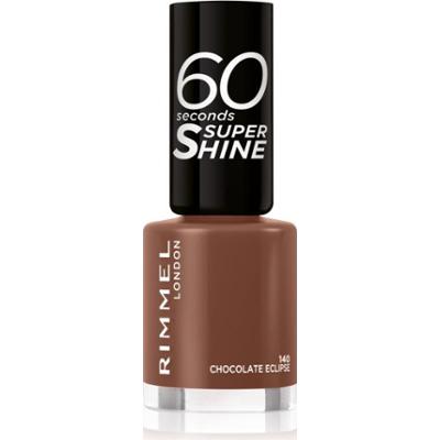 Rimmel 60 Seconds Super Shine lakier do paznokci odcień 140 Chocolate Eclipse 8 ml