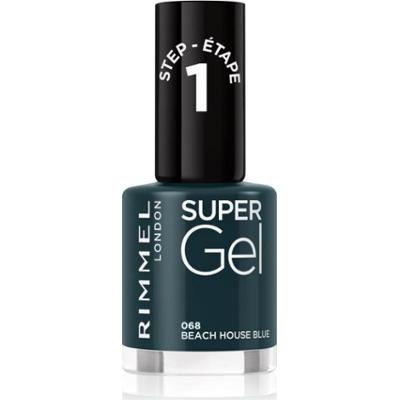 Rimmel Super Gel hybrydowy lakier do paznokci bez użycia lampy UV/LED odcień 068 Beach House Blue 12 ml