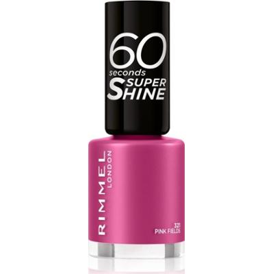 Rimmel 60 Seconds Super Shine lakier do paznokci odcień 321 Pink Fields 8 ml