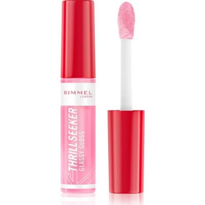 Rimmel Thrill Seeker Glassy Gloss błyszczyk do ust nadający objętość odcień 150 Pink Candy 10 ml