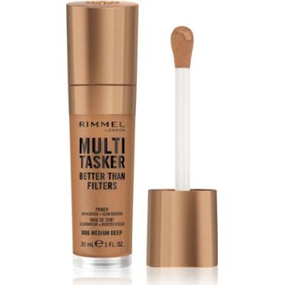 Rimmel Multi-Tasker Better Than Filters rozświetlająca baza do ujednolicenia kolorytu skóry odcień 006 Medium Deep 30 ml