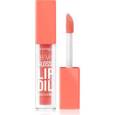 Rimmel Oh My Gloss! Lip Oil olejek do ust o działaniu nawilżającym odcień 002 Peachy Coral 4.5 ml