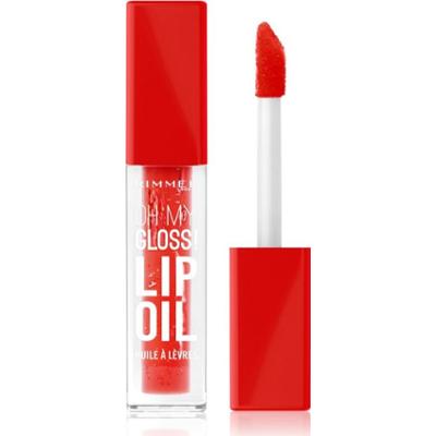 Rimmel Oh My Gloss! Lip Oil olejek do ust o działaniu nawilżającym odcień 004 Vivid Red 4,5 ml